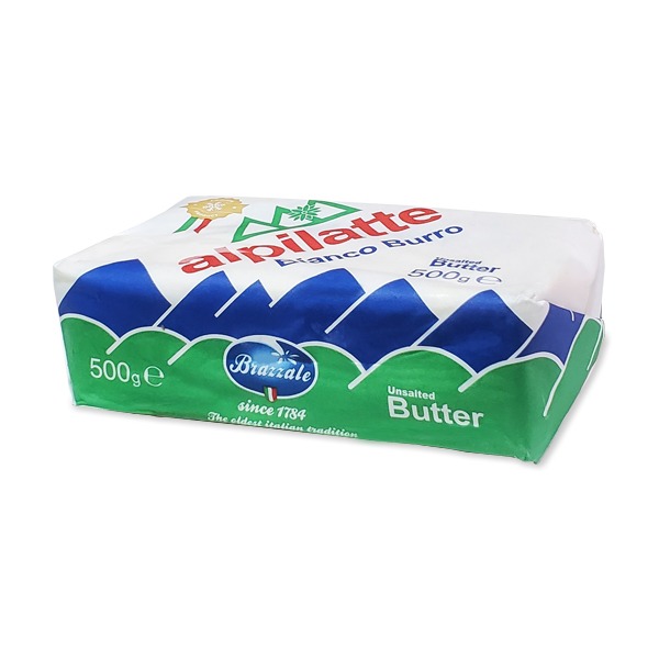 브라젤레 무가염 버터 500g (유지방 82%) Brazzale Unsalted Butter